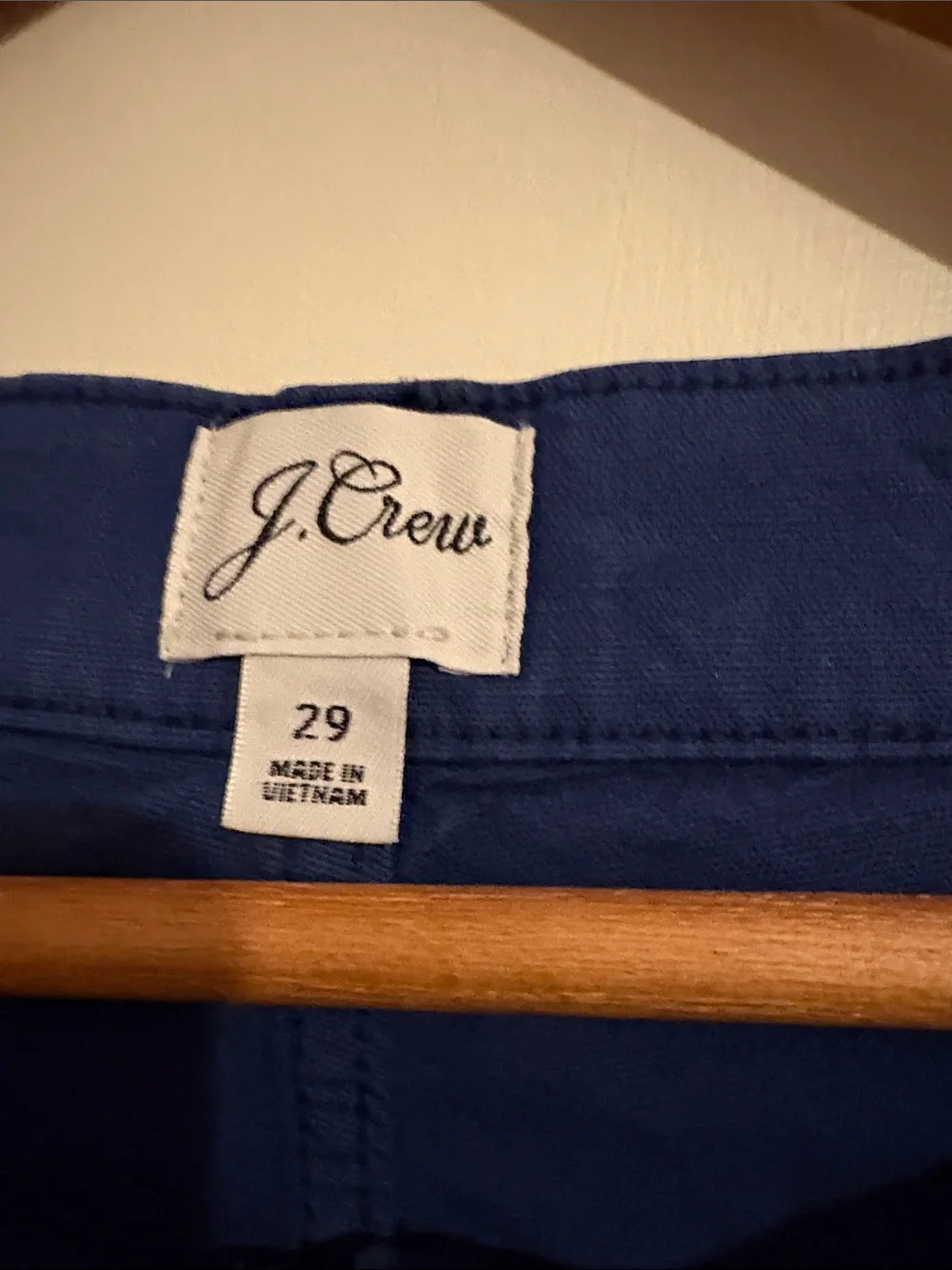 J. Crew Straight-Fit Navy Ankle Pants